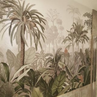 The 'outside' inside - 'Jungle paradise' #GrahamandBrown GrahamandBrown #wallpaper